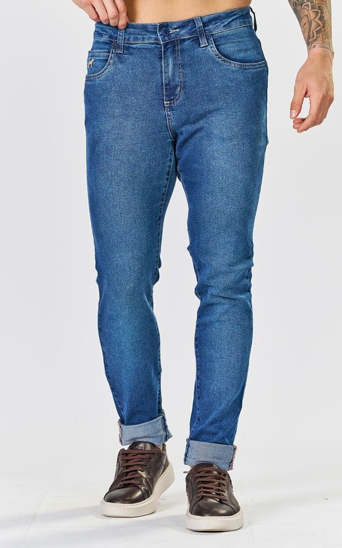 Calça Jeans Skinny Masculina - INDIGO