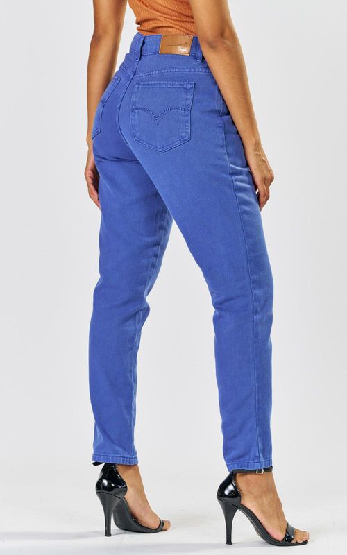 Calça Sarja Mom Colors Feminina - OCEANO