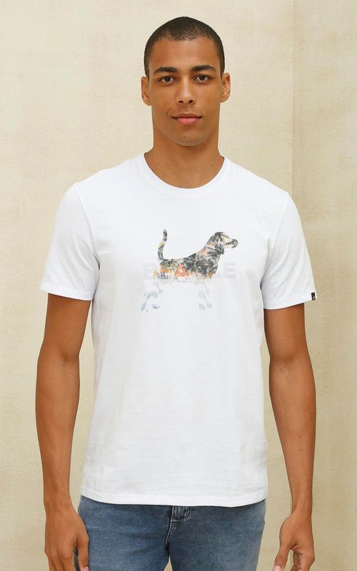 Camiseta Estampada - BRANCO