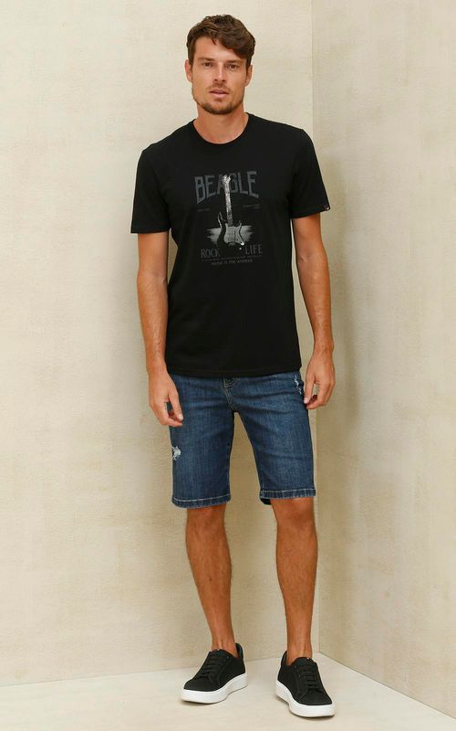 Bermuda Masculina Slim - INDIGO
