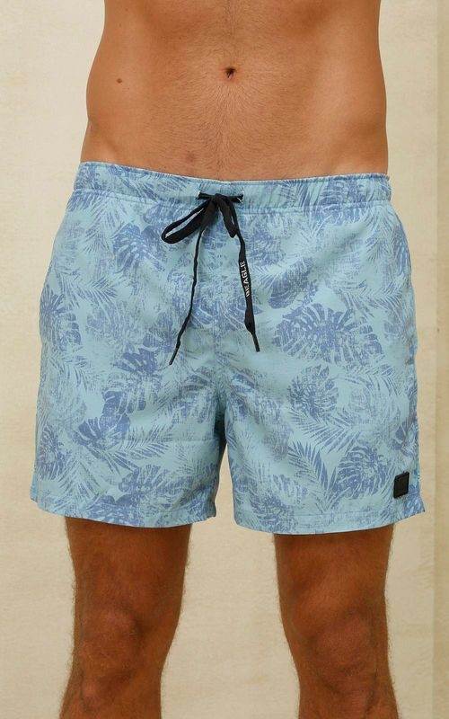 Beach Shorts - FOLHAGEM ACQUA
