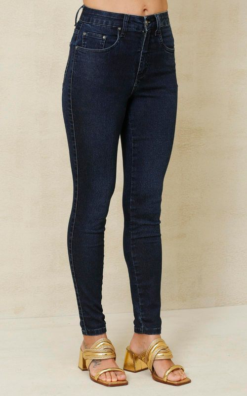 Calça Jeans Feminina Cigarrete - INDIGO