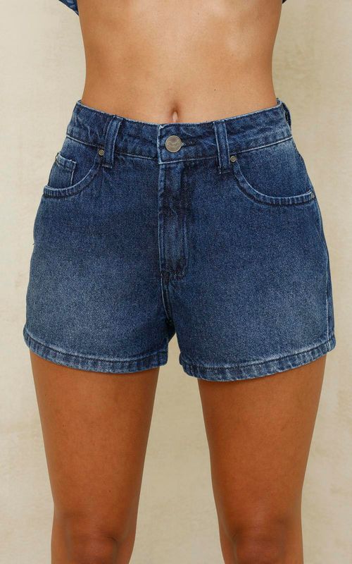 Shorts Feminino Boyfriend - INDIGO