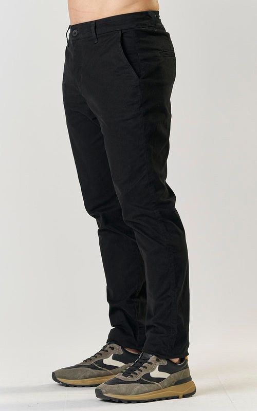 Calça Masculina Slim Sarja - PRETO