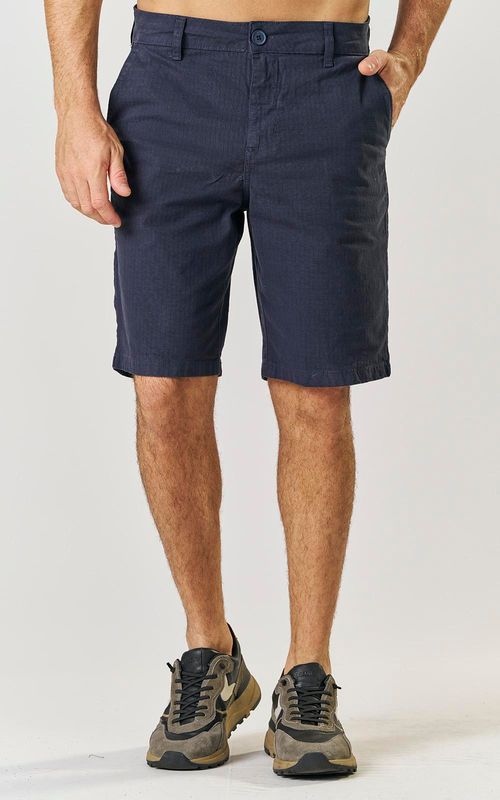 Shorts Masculino Slim Sarja - MARINHO