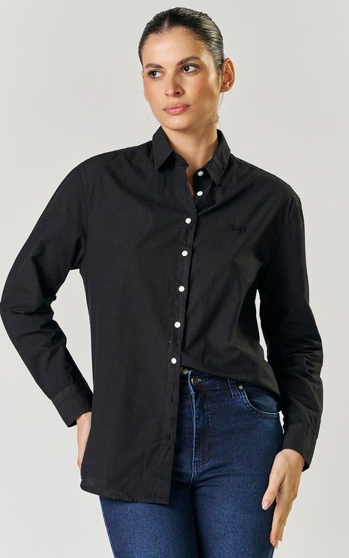 Camisa Colors Feminina - PRETO