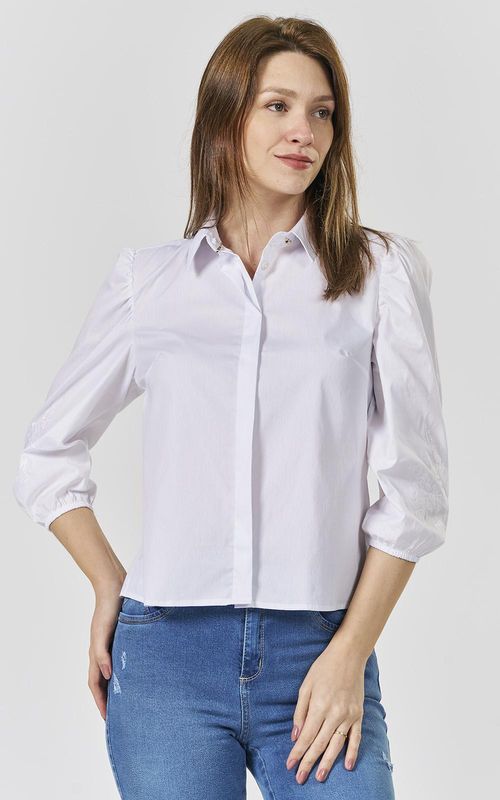 Camisa Feminina - BRANCO