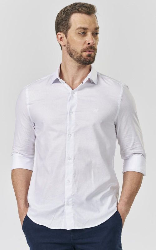 Camisa Masc. ML - BRANCO