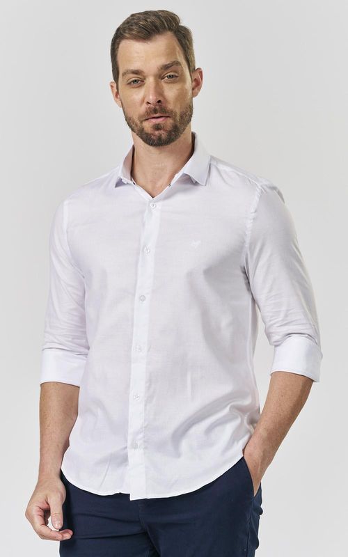 Camisa Masc. ML - BRANCO