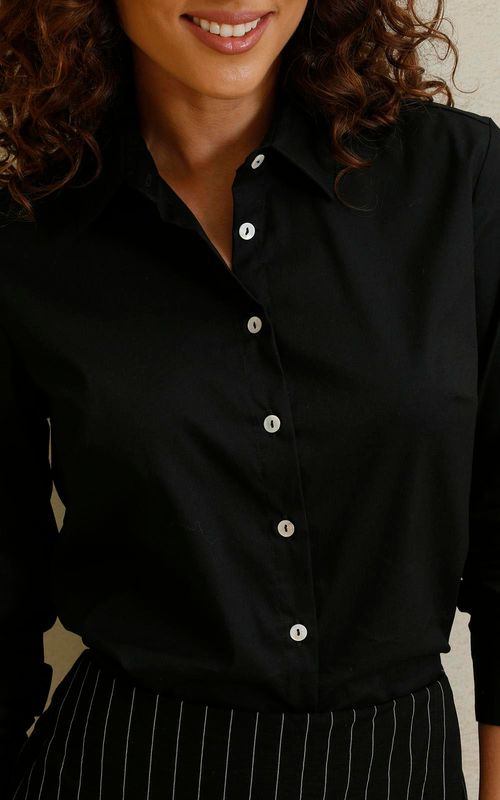 Camisa Feminina - PRETO