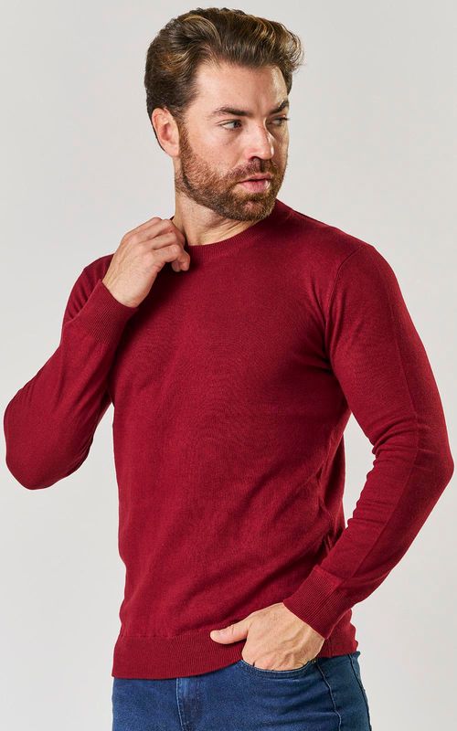 TRICOT MASCULINO. - MERLOT