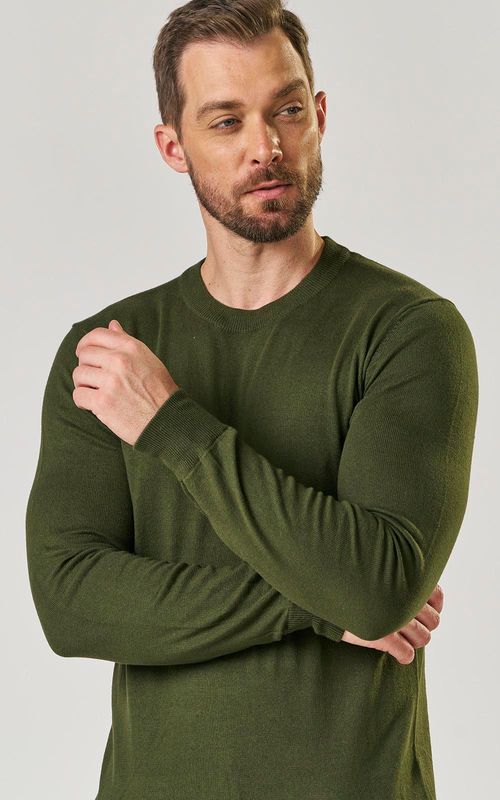 TRICOT MASCULINO. - VRD BLACK GREEN