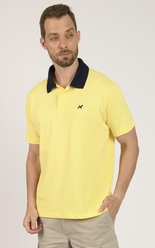 Polo Masculina Básica Retilínia Personalizada - BANANA