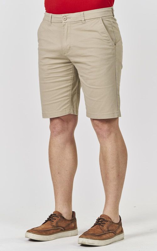 Bermuda Masculina slim chino - AREIA