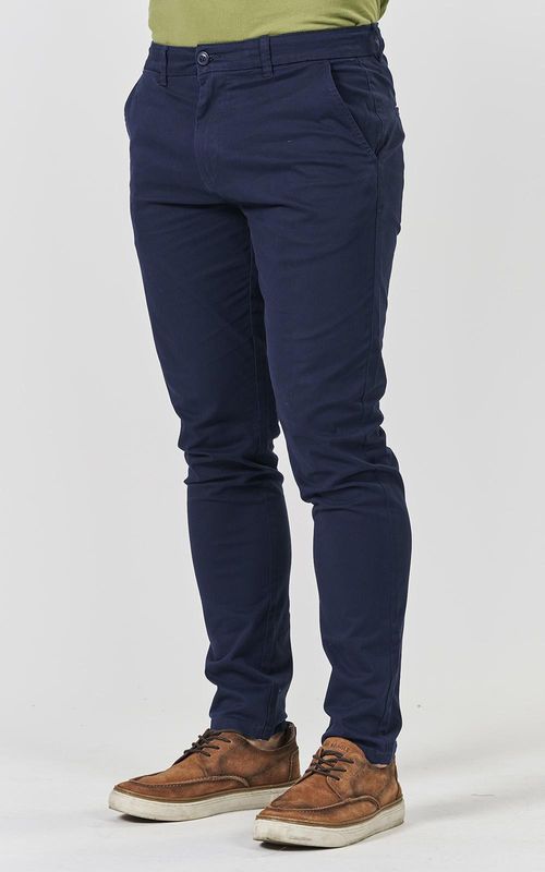 Calça Masculina slim chino - MARINHO