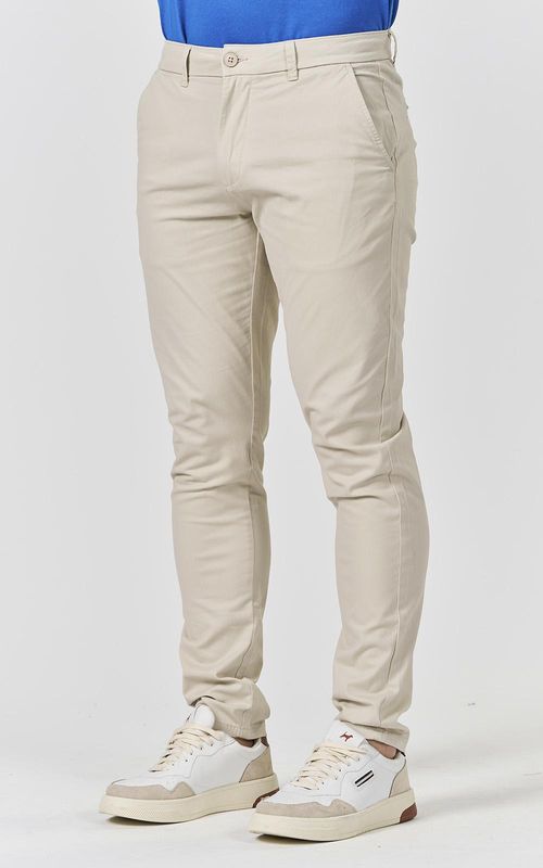 Calça Masculina slim chino - AREIA