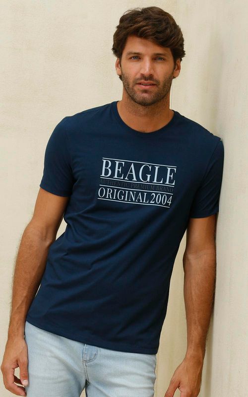 Camiseta Estampada - MARINHO