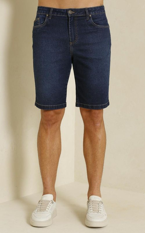 Bermuda Masculina Slim - INDIGO