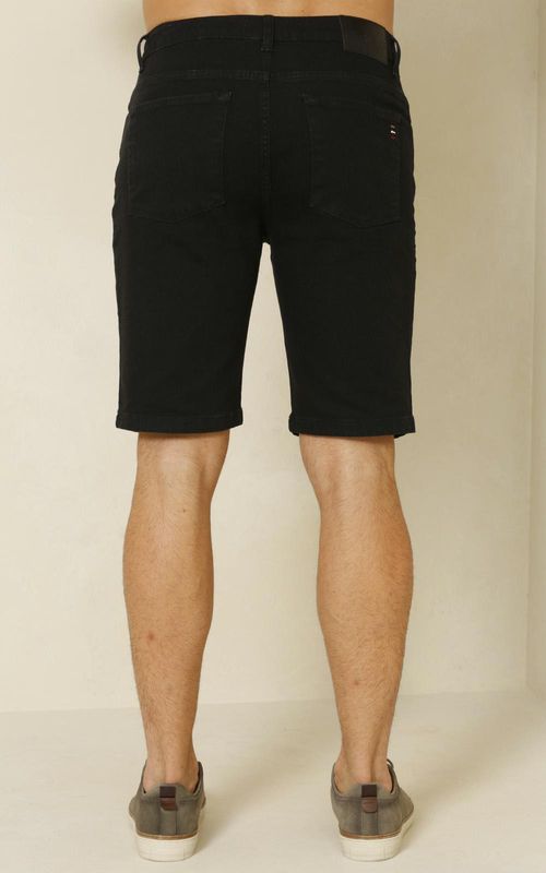 Bermuda Masculina Slim - PRETO