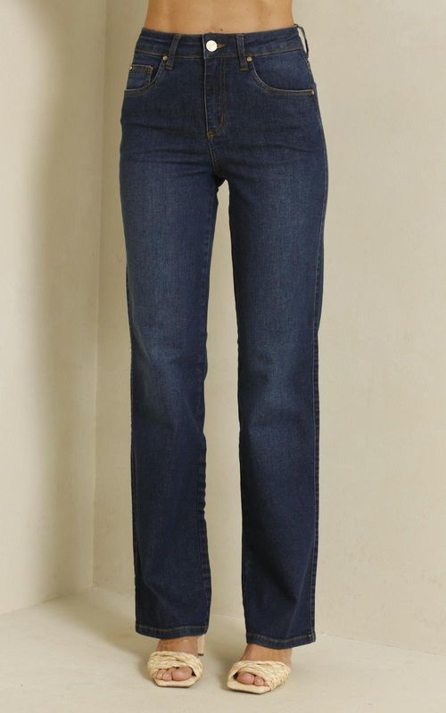 Calça Feminina Reta - INDIGO