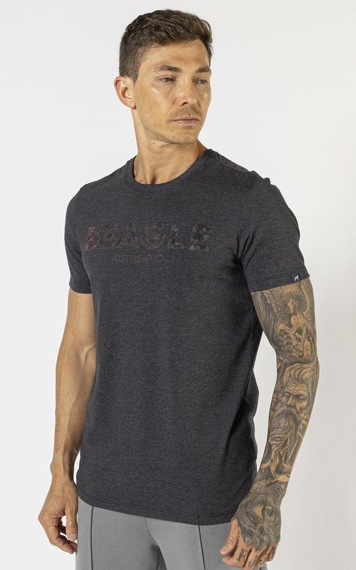 Camiseta Estampada - PRETO