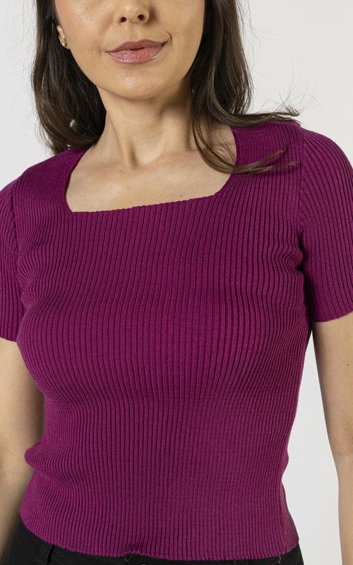 Tricot Blusa Feminina - BERRY