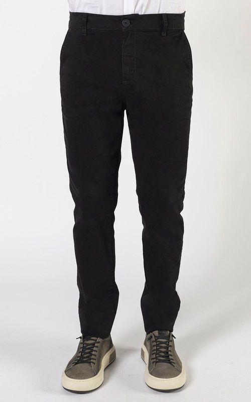 Calça Masculina Casual Sarja - PRETO