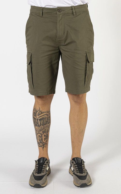 Bermuda Masculina cargo chino. - OLIVA