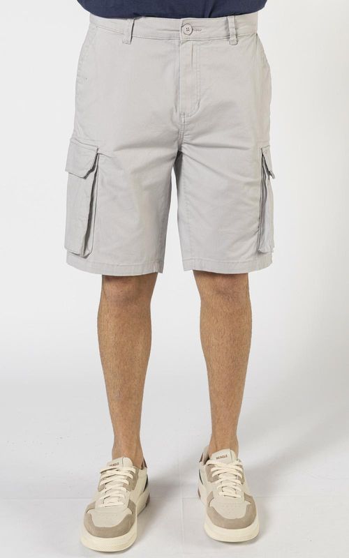 Bermuda Masculina cargo chino. - CINZA