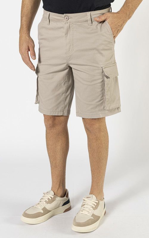 Bermuda Masculina cargo chino. - CAQUI