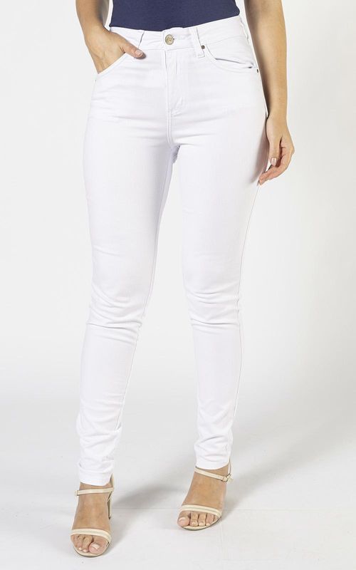 Calça Feminina Skinny Sarja - OFF-WHITE