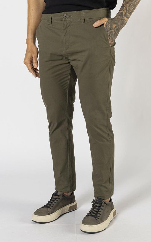 Calça Masculina slim chino - HERBAL