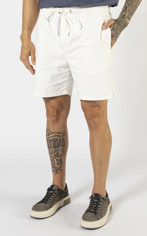 Shorts Masculino Jogger Sarja - OFF-WHITE