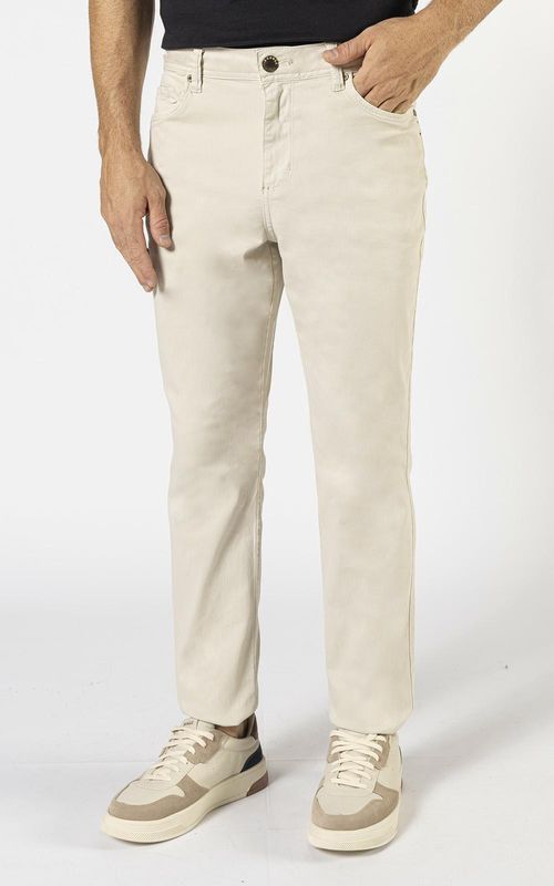 Calça Masculina Slim Sarja - MARANHAO