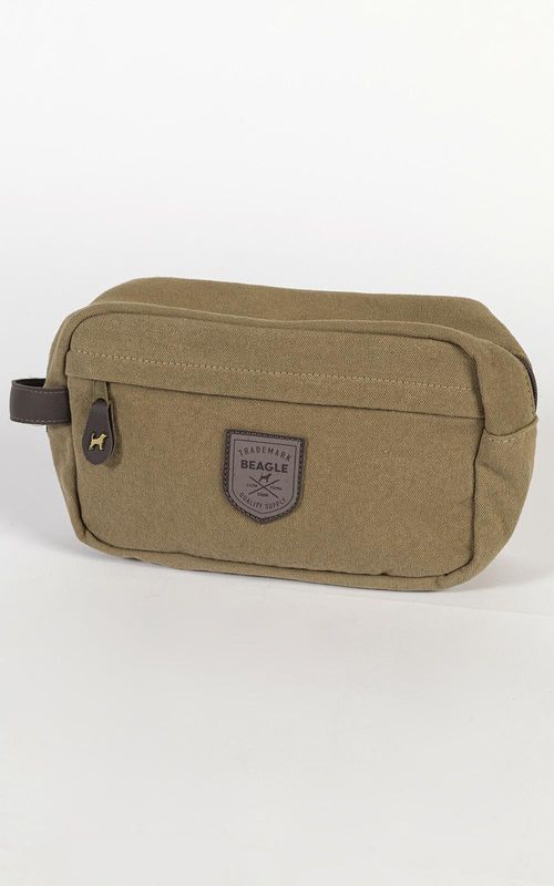 NECESSAIRE DE LONA MASCULINO - AMENDOA