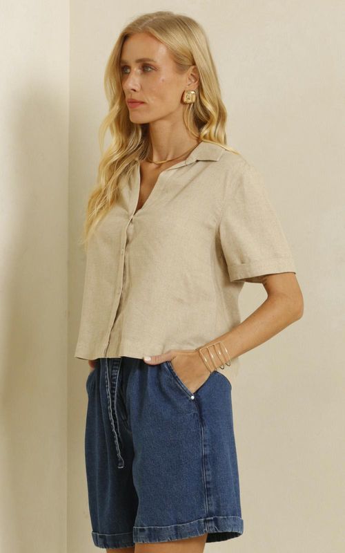 Camisa Feminina - AMENDOA