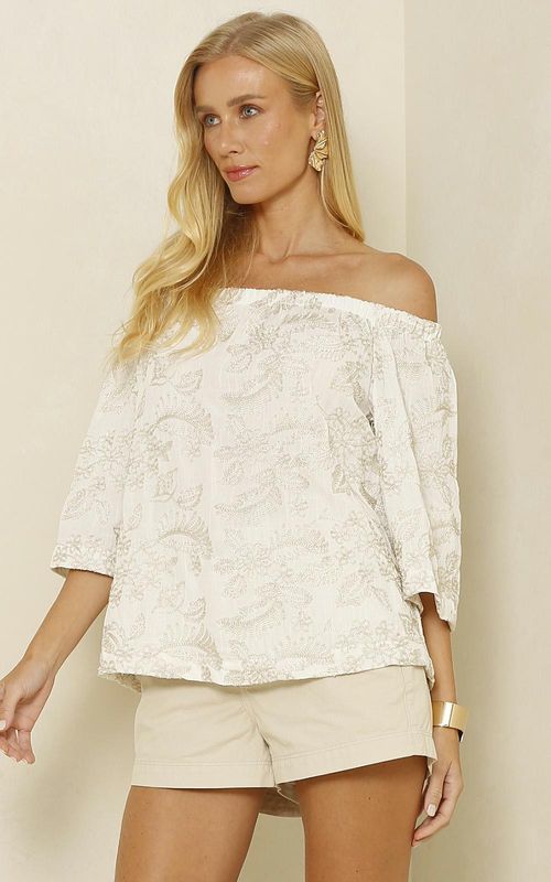 Blusa Feminina - OFF-WHITE