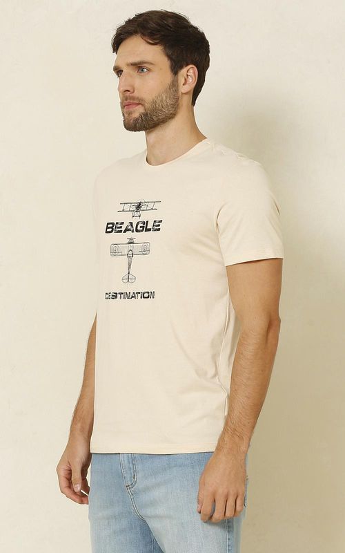 Camiseta Estampada - NUDE