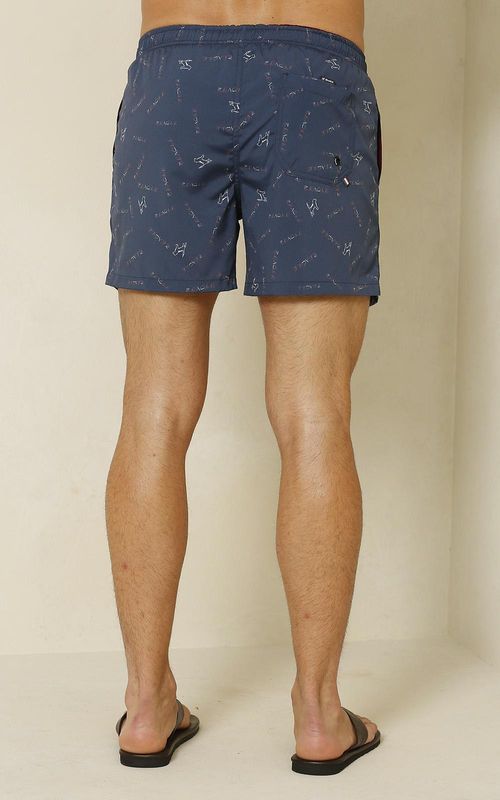 Beachshorts estampado - LOGOMANIA MARINHO