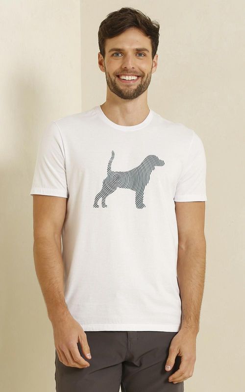 Camiseta Estampada - BRANCO