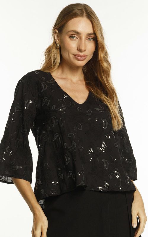 Blusa Feminina - PRETO
