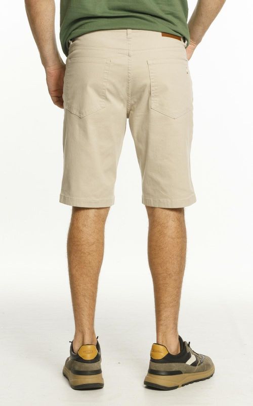 Bermuda Masculina Slim Sarja - AREIA