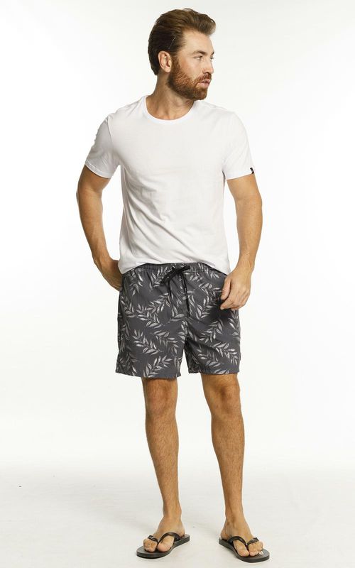 Beachshorts estampado - FOLHAGEM JIJOCA