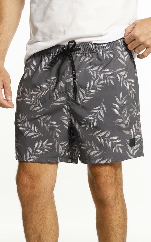 Beachshorts estampado - FOLHAGEM JIJOCA