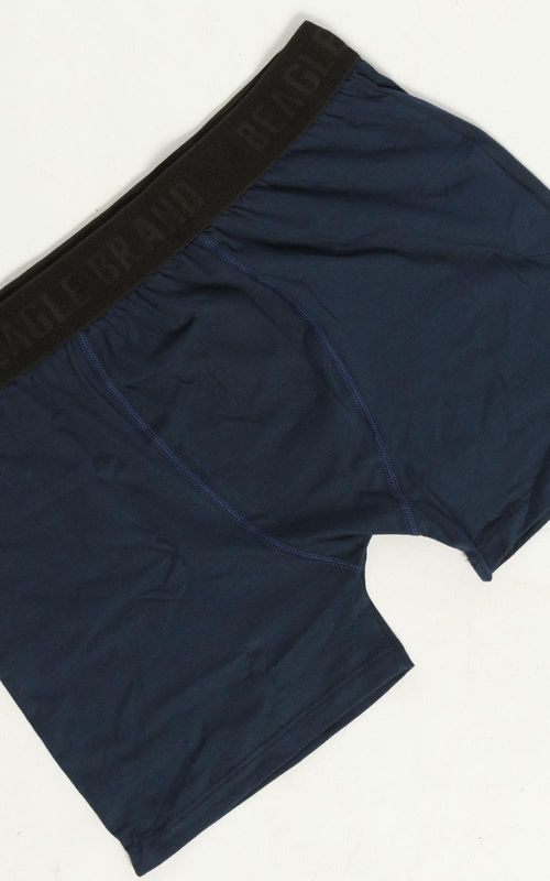 Cueca boxer lisa masculino - MARINHO