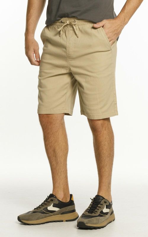 Bermuda Masculina slim chino - BEGE