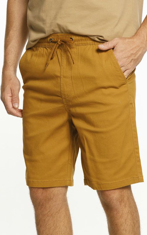 Bermuda Masculina slim chino - CAMEL