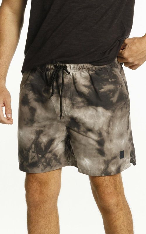 Beachshorts estampado - CINZA