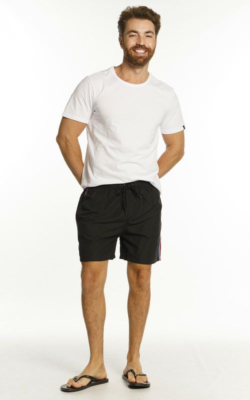 Beachshorts estampado - PRETO