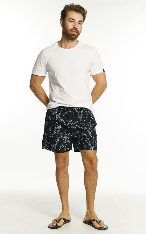 Beachshorts estampado - PRETO